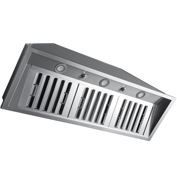 Ancona Pro 46" 600 CFM Ducted Insert Range Hood in Stainless Steel Wayfair Canada